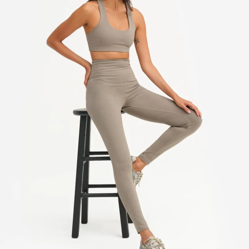Organic Stretch Full Length Legging sold by MATE the Label