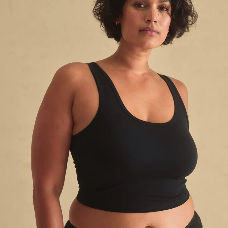 Organic Comfort Crop Tank sold by MATE the Label