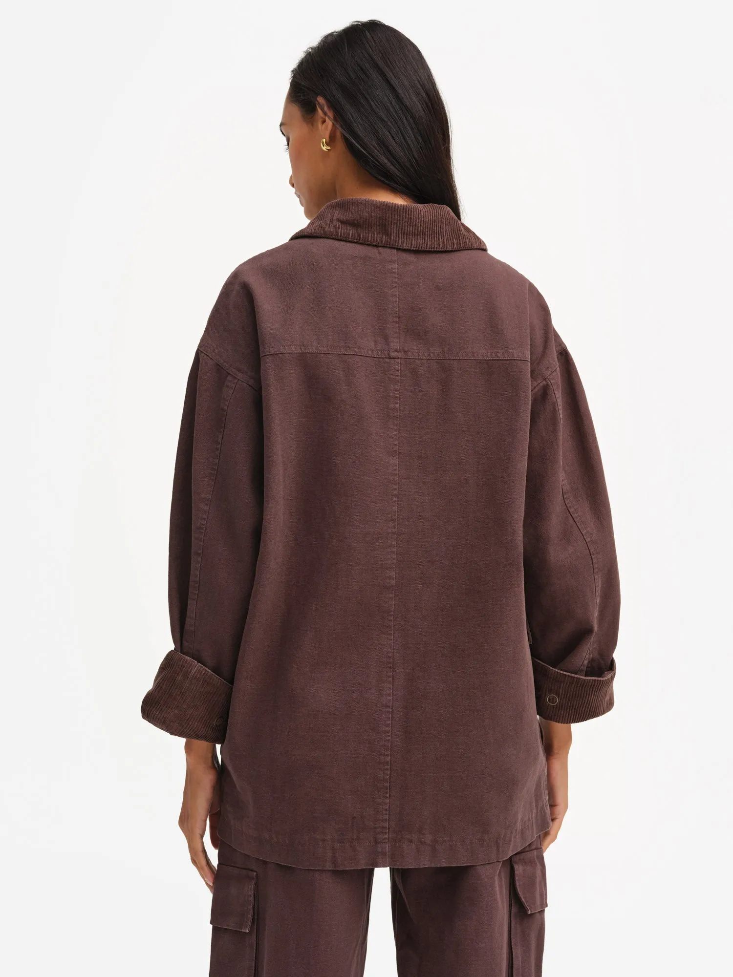 Organic Cotton Canvas Chore Jacket sold by MATE the Label product image thumbnail 5