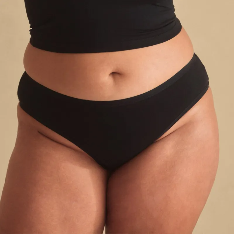 Organic Comfort Mid Rise Bikini sold by MATE the Label