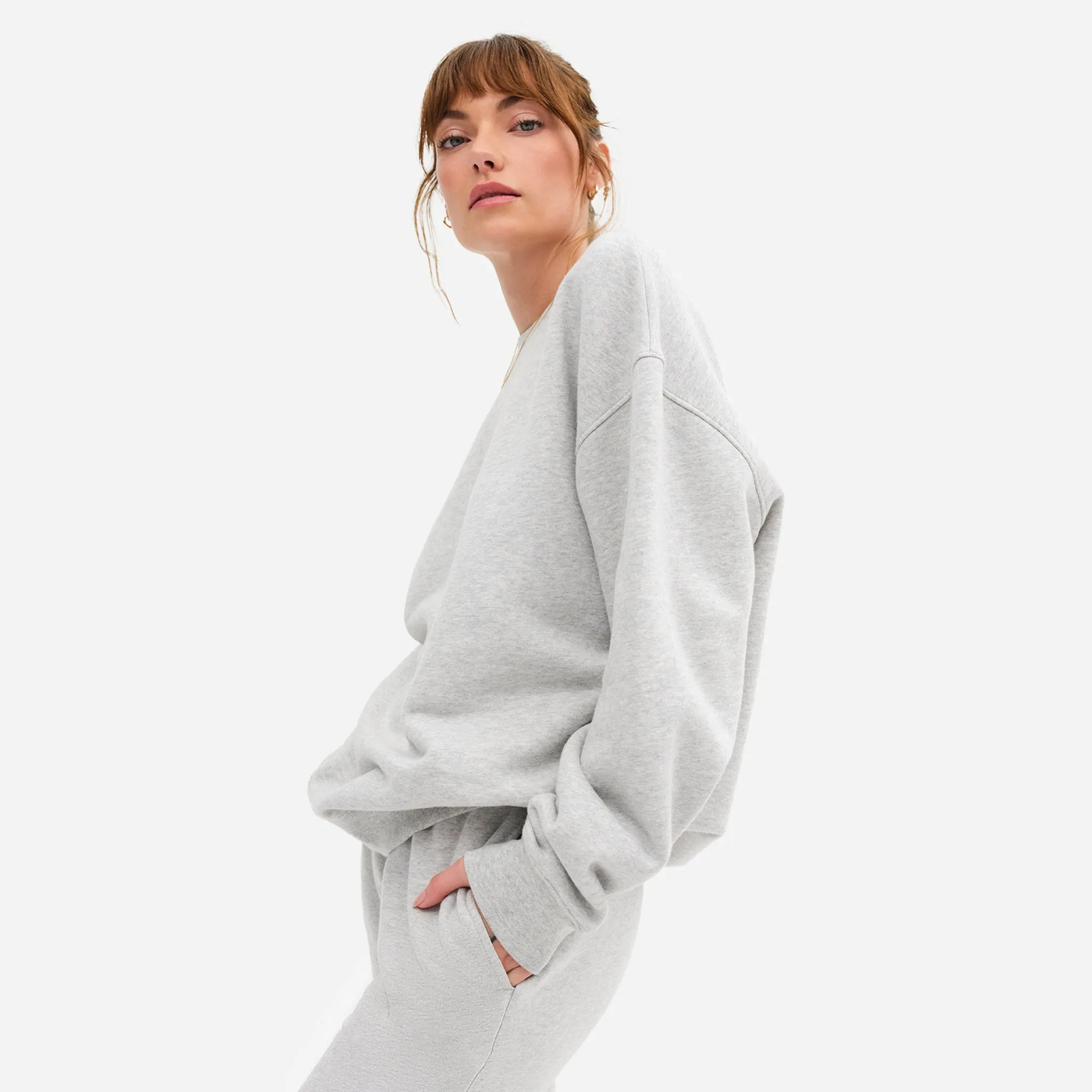 Organic Fleece Oversized Sweatshirt sold by MATE the Label