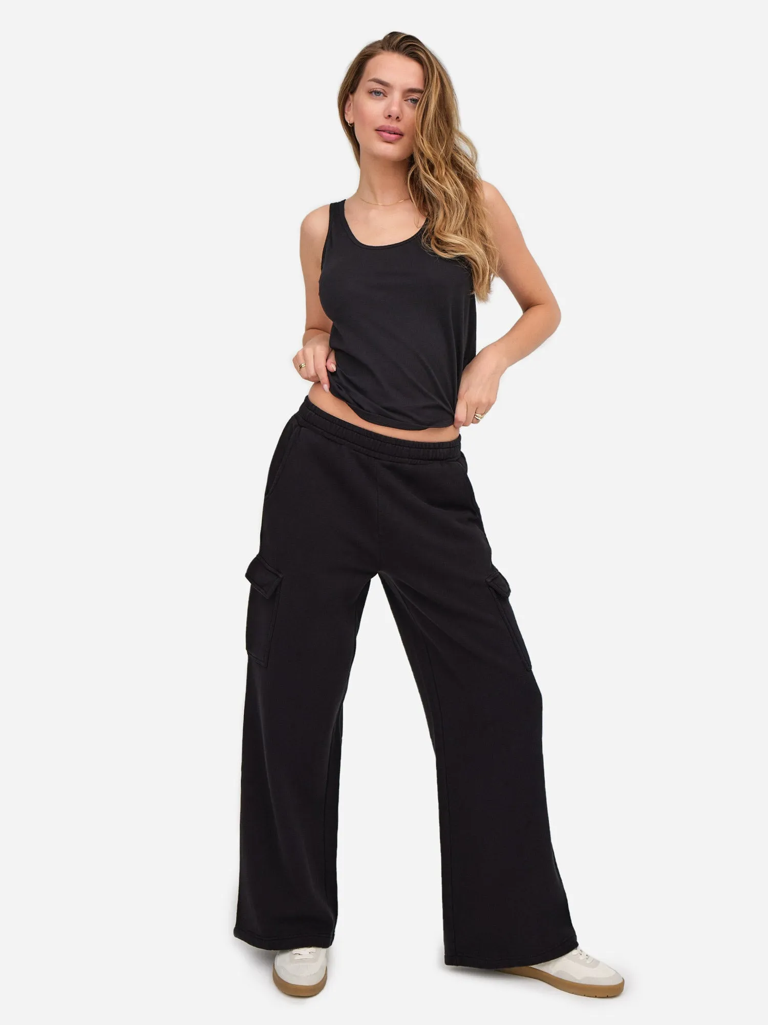 Organic Fleece Cargo Pant sold by MATE the Label product image thumbnail 4