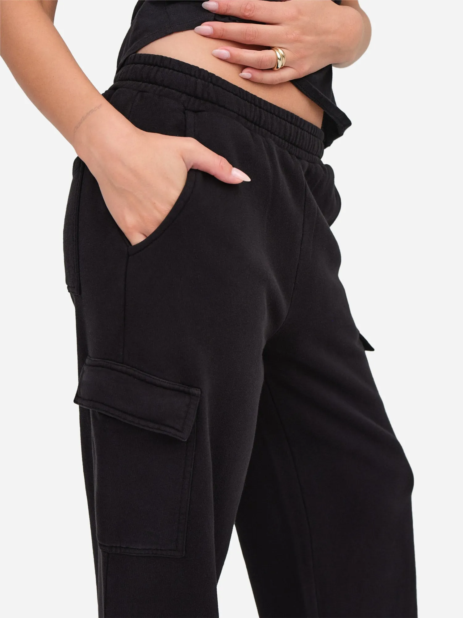 Organic Fleece Cargo Pant sold by MATE the Label product image thumbnail 2