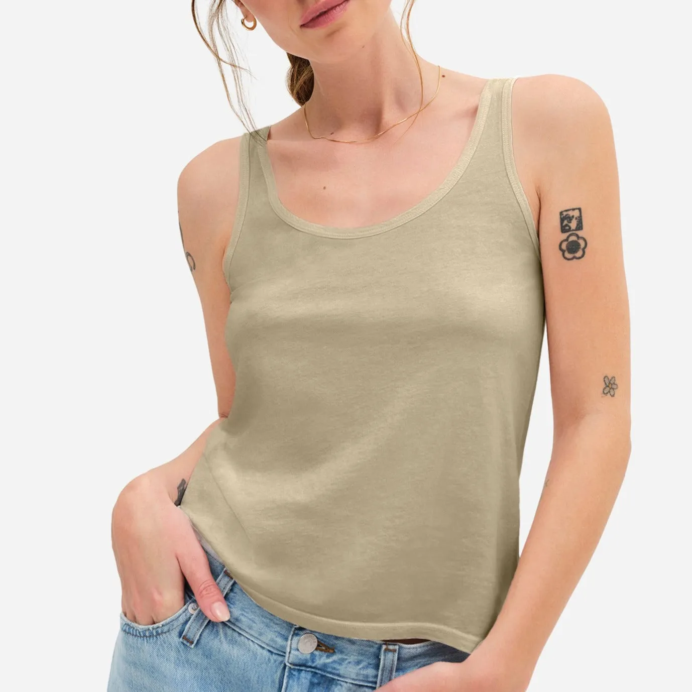 Organic Cotton Layering Tank sold by MATE the Label