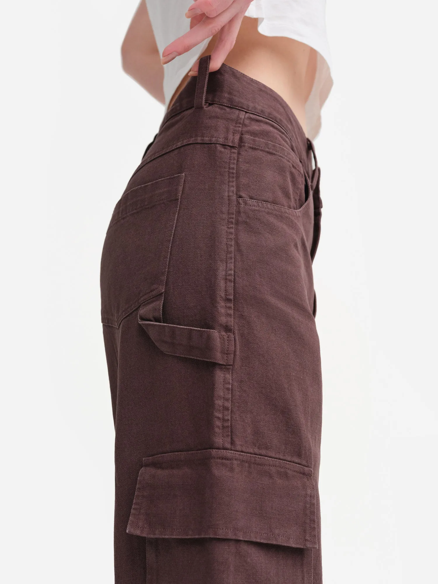 Organic Cotton Canvas Cargo Pant sold by MATE the Label product image thumbnail 3
