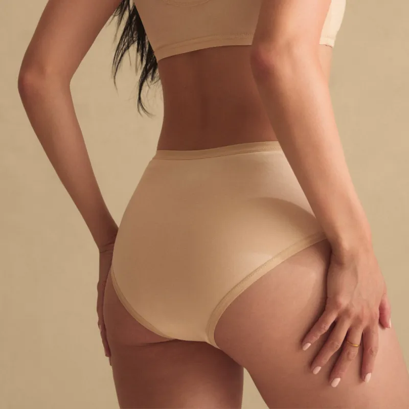 Organic Comfort High Waist Brief sold by MATE the Label