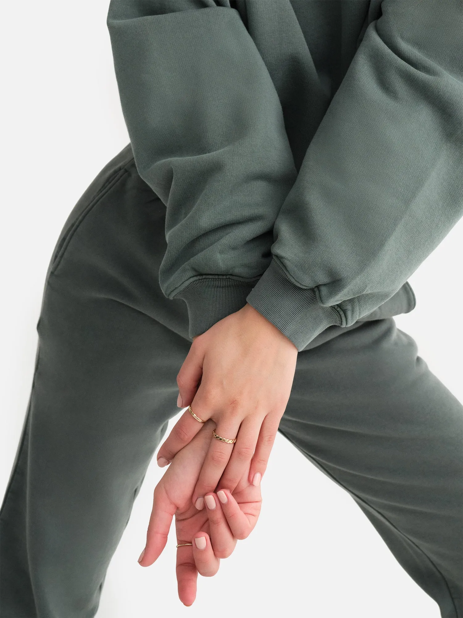 Organic Fleece Bubble Sweatshirt sold by MATE the Label product image thumbnail 5