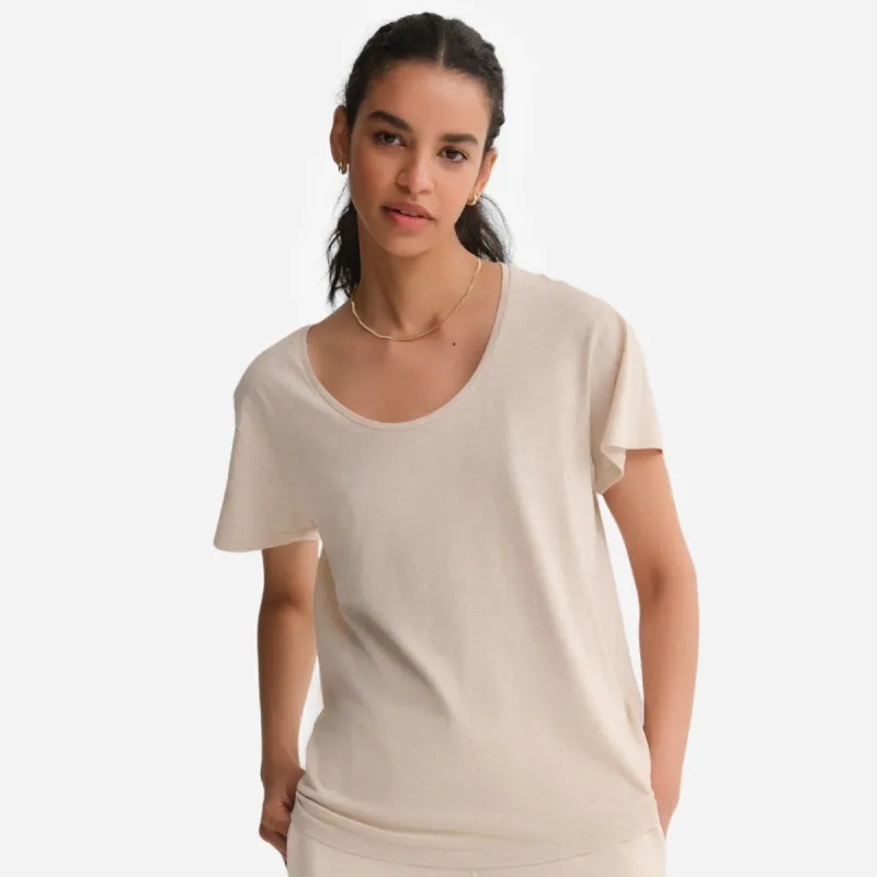 Organic Cotton Classic U-Neck Tee sold by MATE the Label