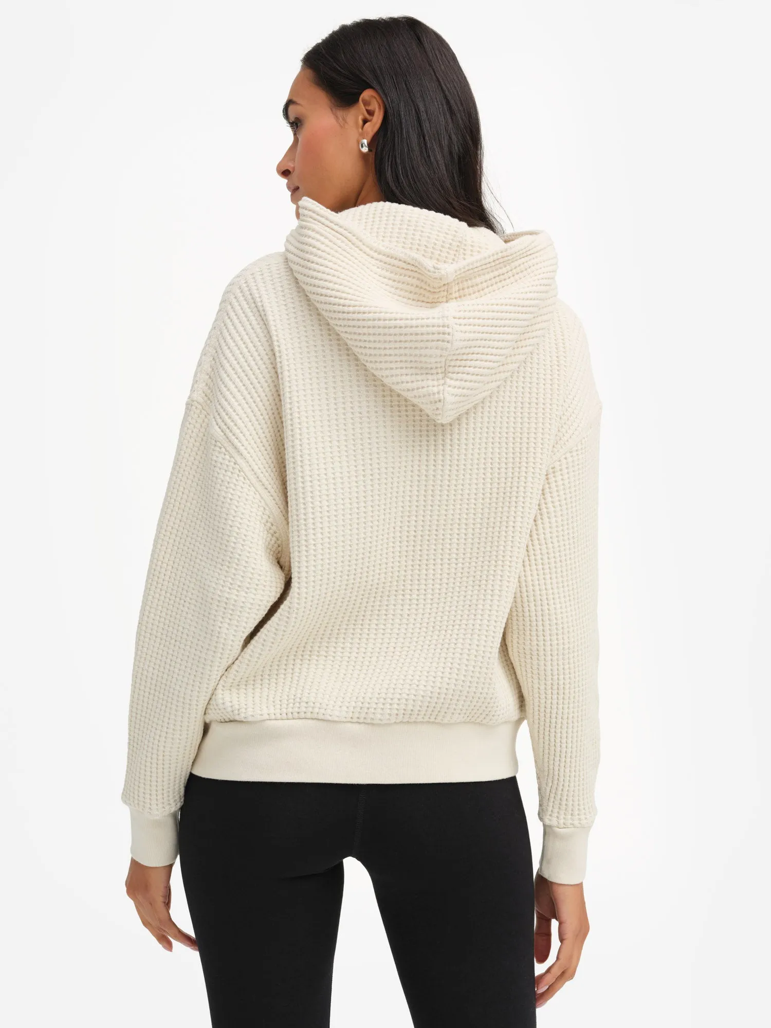 Organic Waffle Relaxed Hoodie sold by MATE the Label product image thumbnail 5