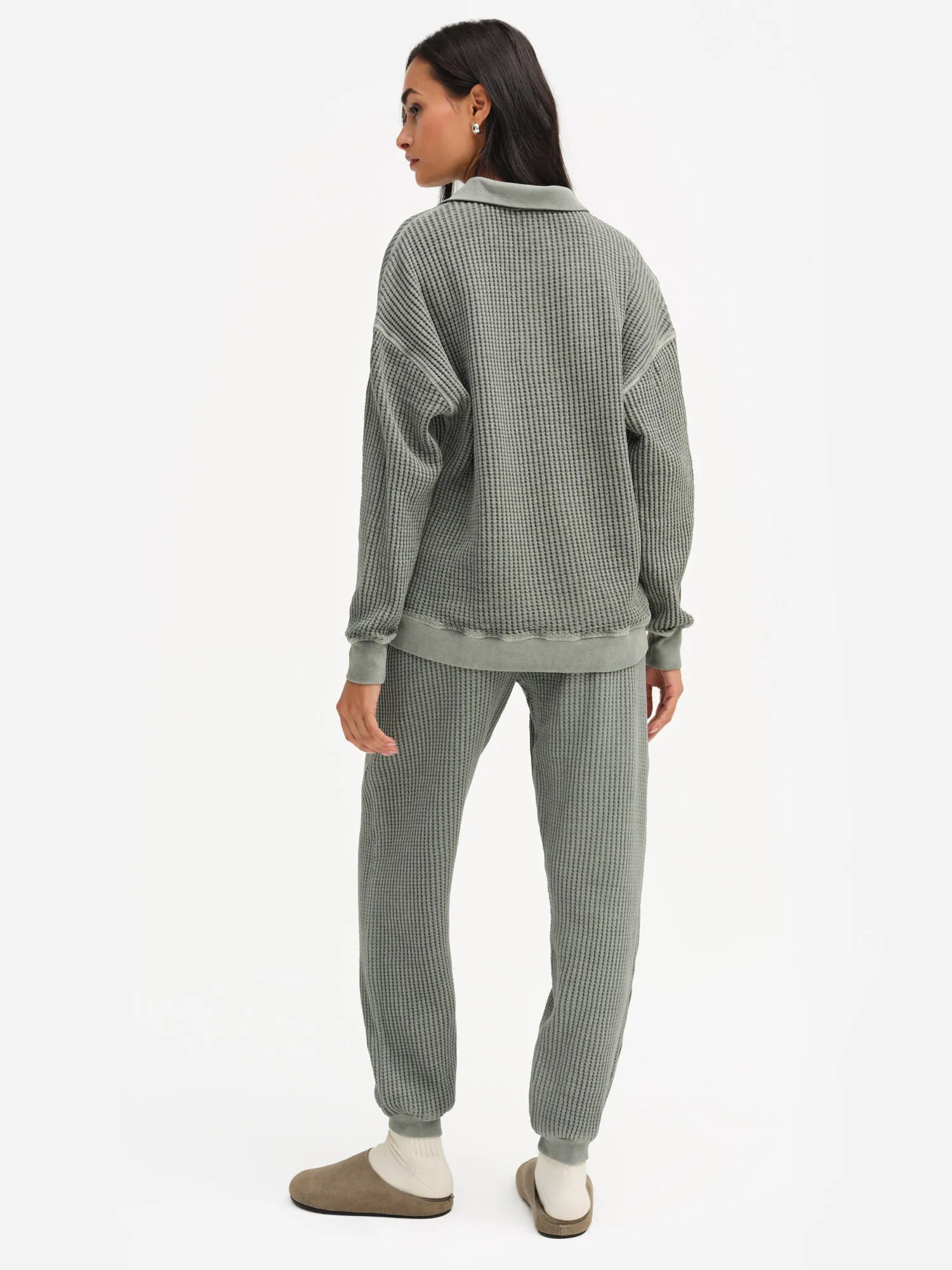 Organic Waffle Relaxed Jogger sold by MATE the Label product image thumbnail 5