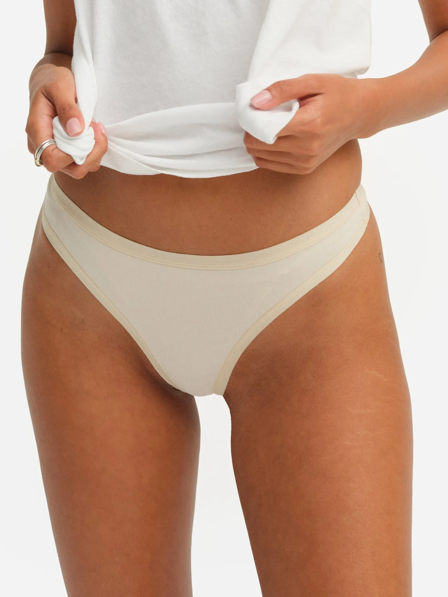 Organic Comfort Thong sold by MATE the Label product image thumbnail 2