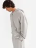 Men's Organic Fleece Zip Hoodie sold by MATE the Label