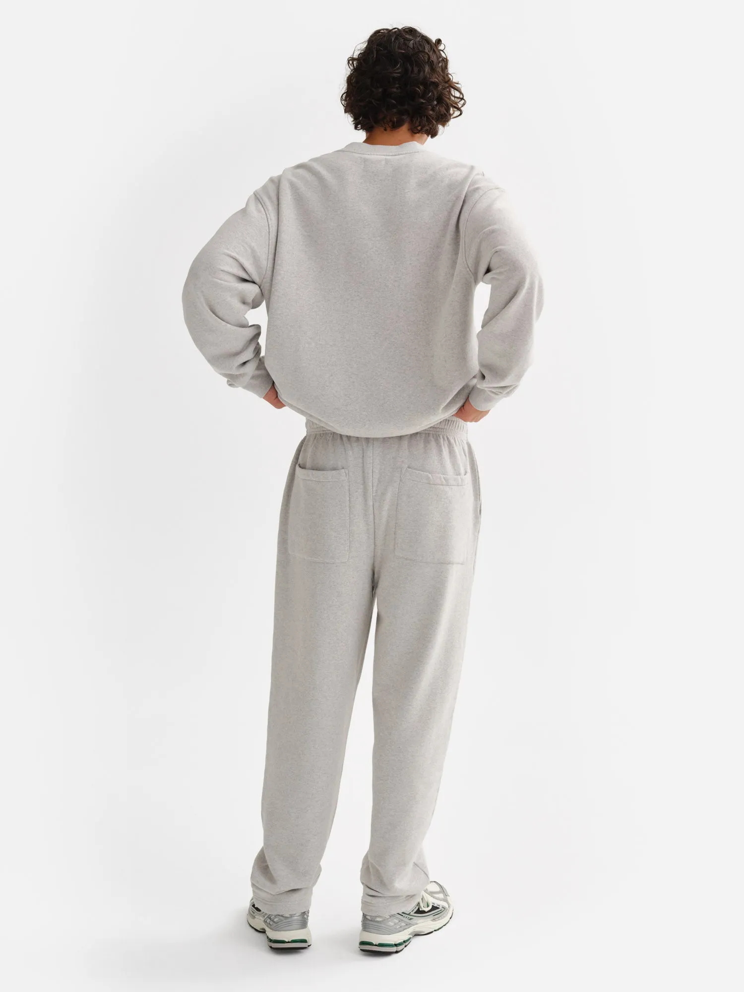 Men's Organic Fleece Straight Leg Sweatpant sold by MATE the Label product image thumbnail 5