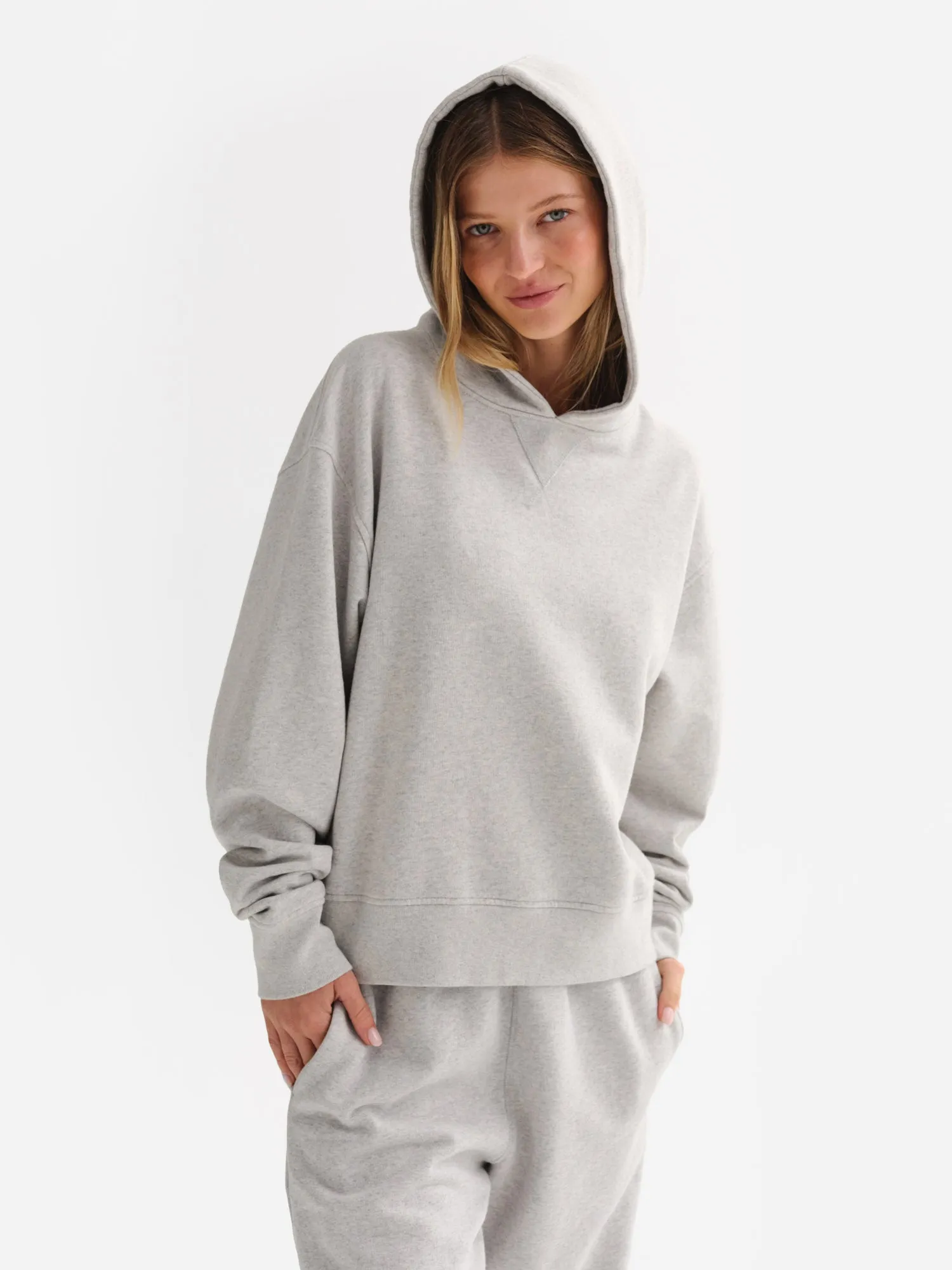 Organic Fleece Relaxed Hoodie sold by MATE the Label product image thumbnail 4
