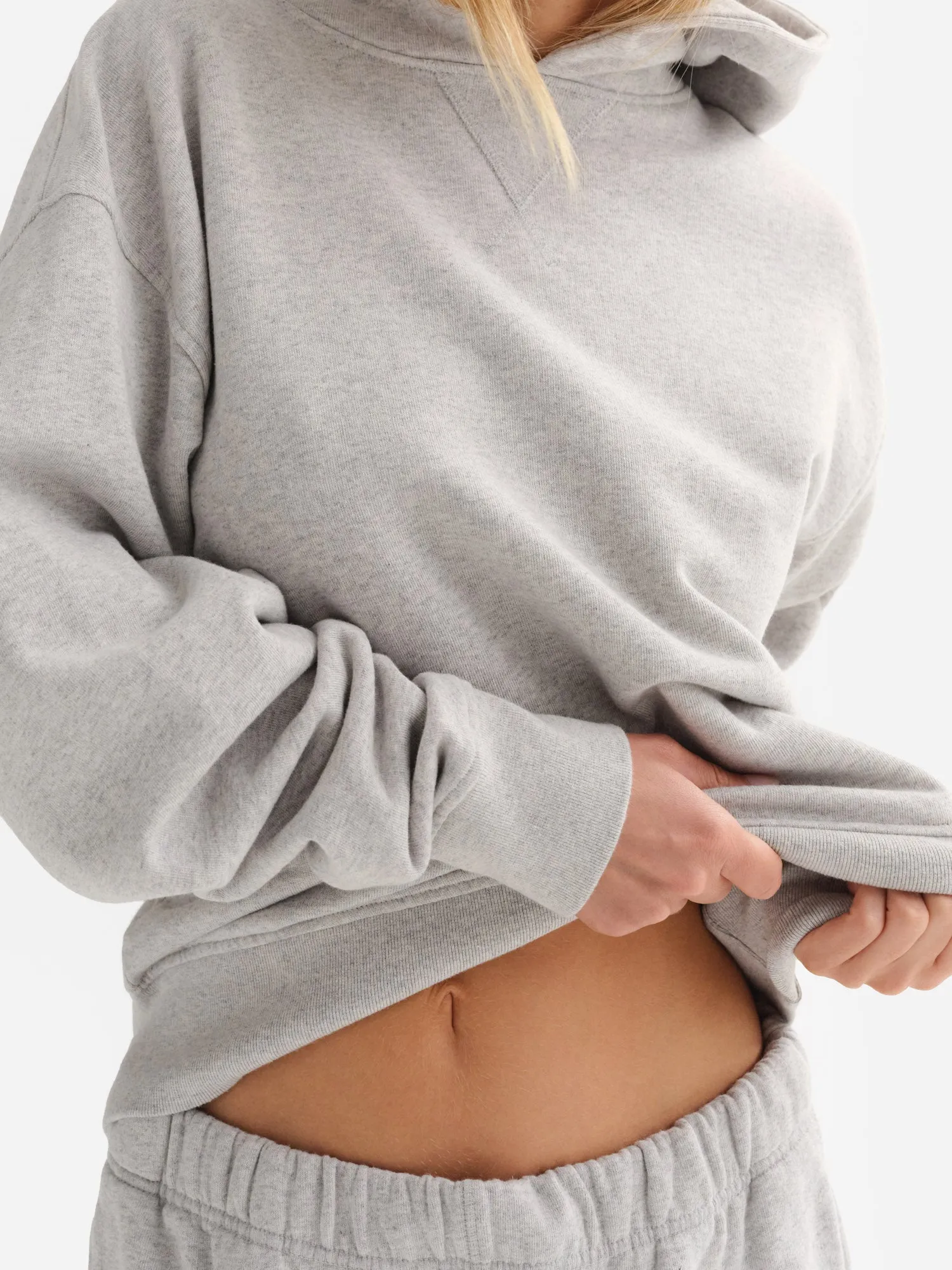 Organic Fleece Relaxed Hoodie sold by MATE the Label product image thumbnail 3