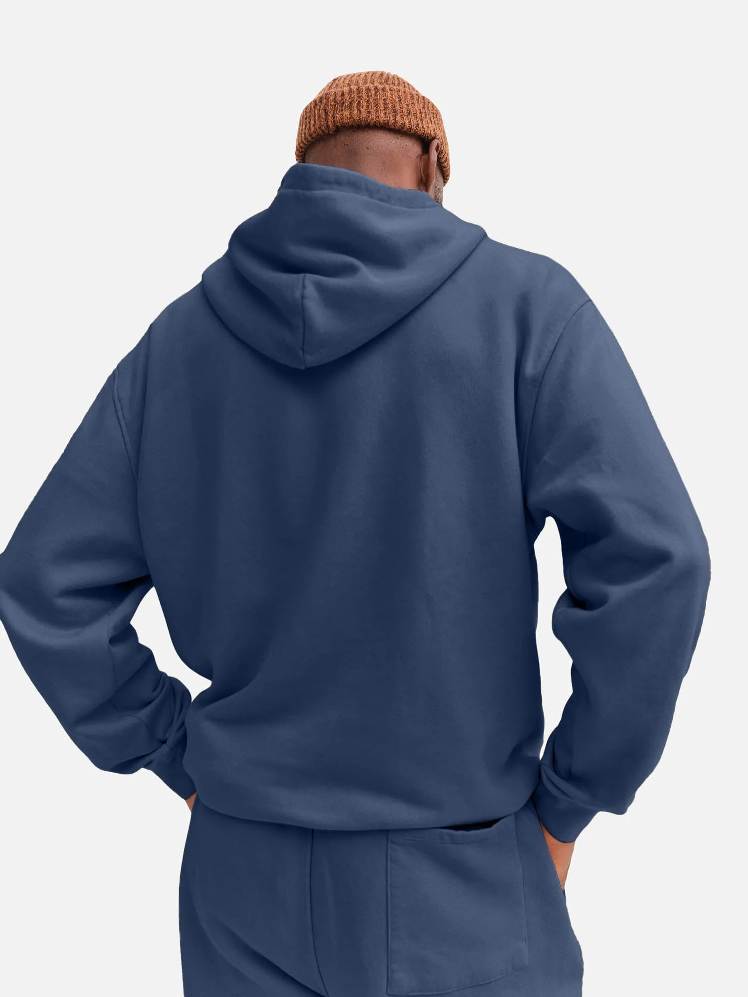 Men's Organic Fleece Hoodie sold by MATE the Label product image thumbnail 5