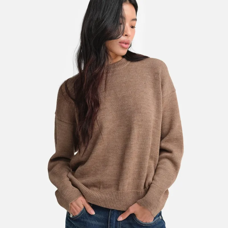 Merino Crew Neck Pullover sold by MATE the Label