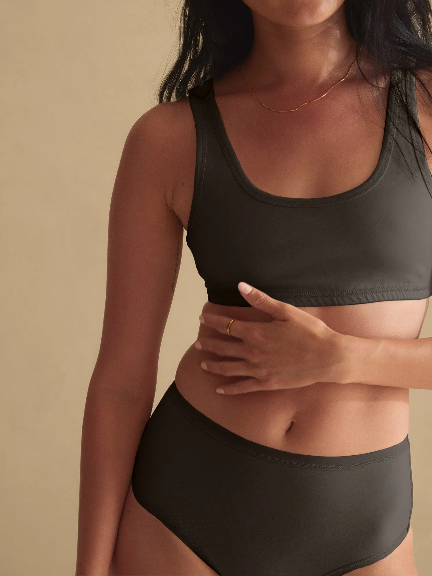 Organic Comfort High Waist Brief sold by MATE the Label product image thumbnail 2