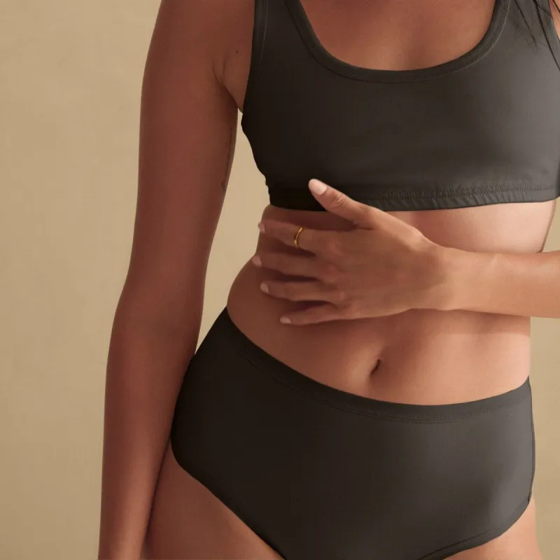 Organic Comfort High Waist Brief sold by MATE the Label