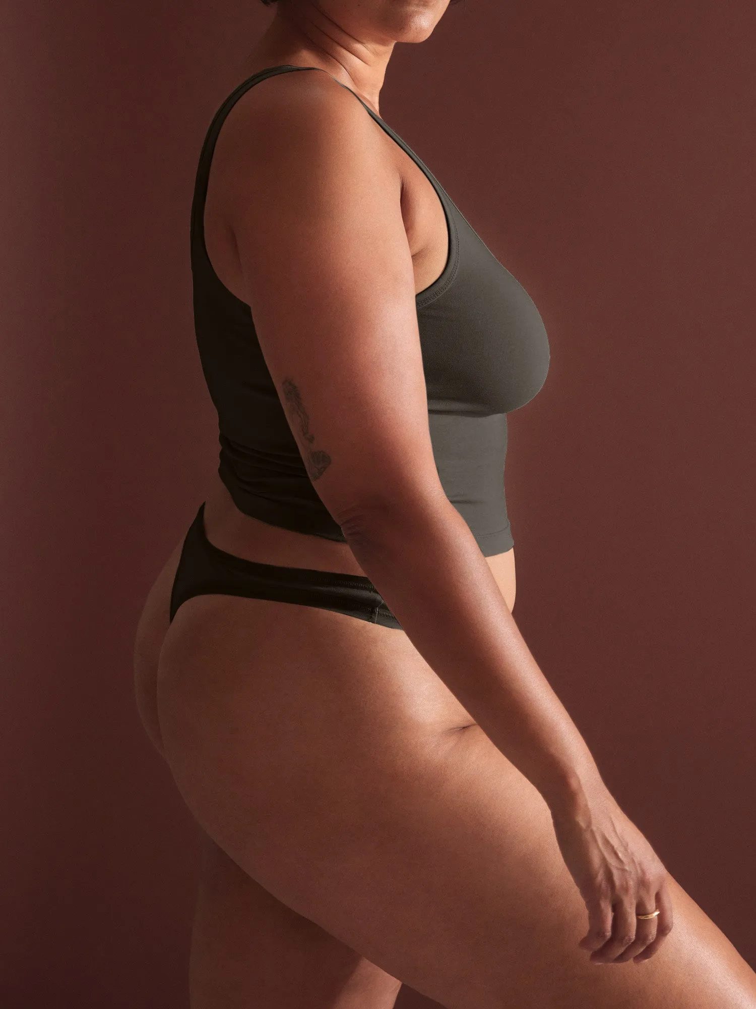 Organic Comfort Crop Tank sold by MATE the Label product image thumbnail 4