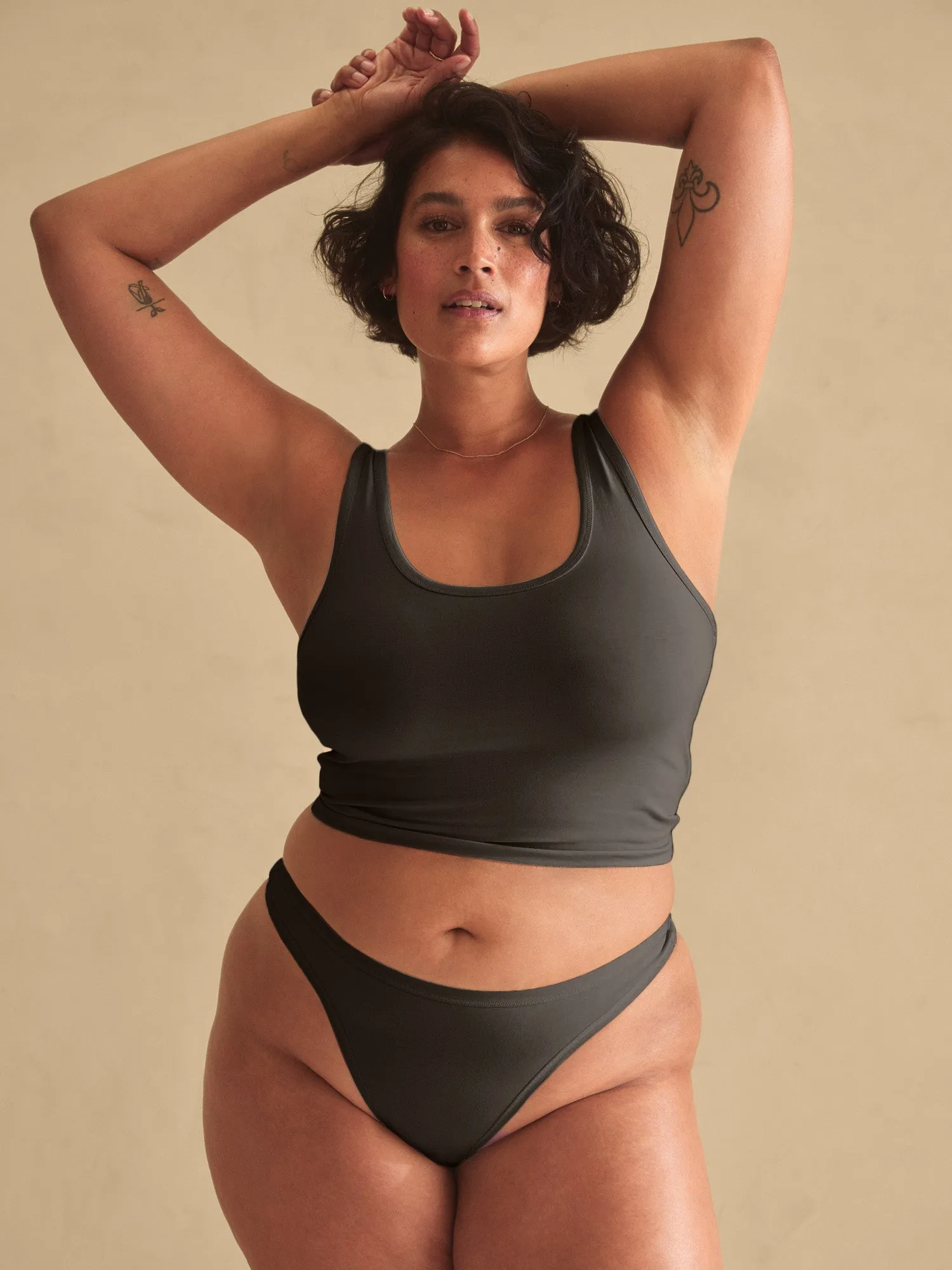 Organic Comfort Crop Tank sold by MATE the Label product image thumbnail 2