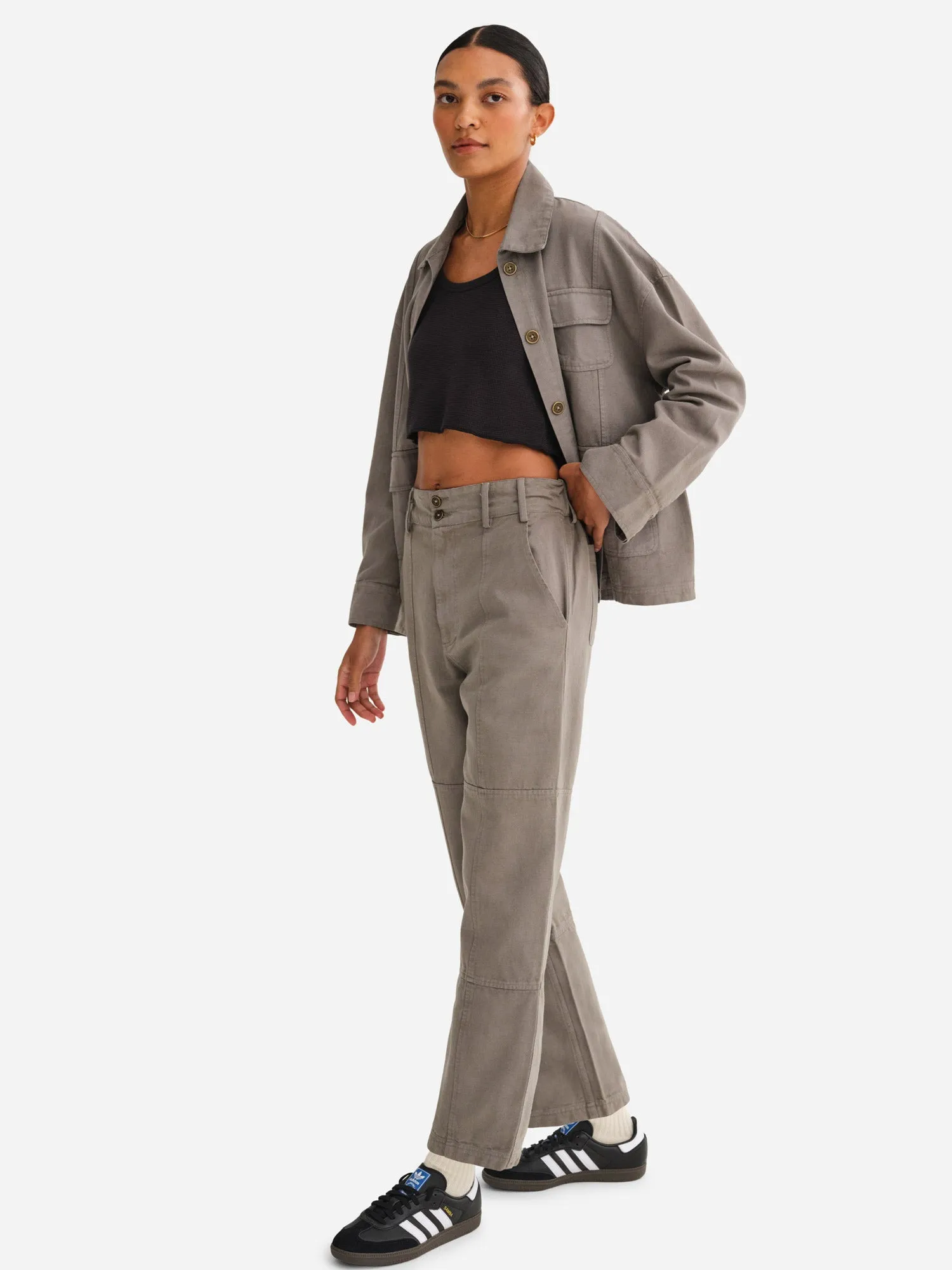 Organic Cotton Canvas Chore Jacket sold by MATE the Label product image thumbnail 4