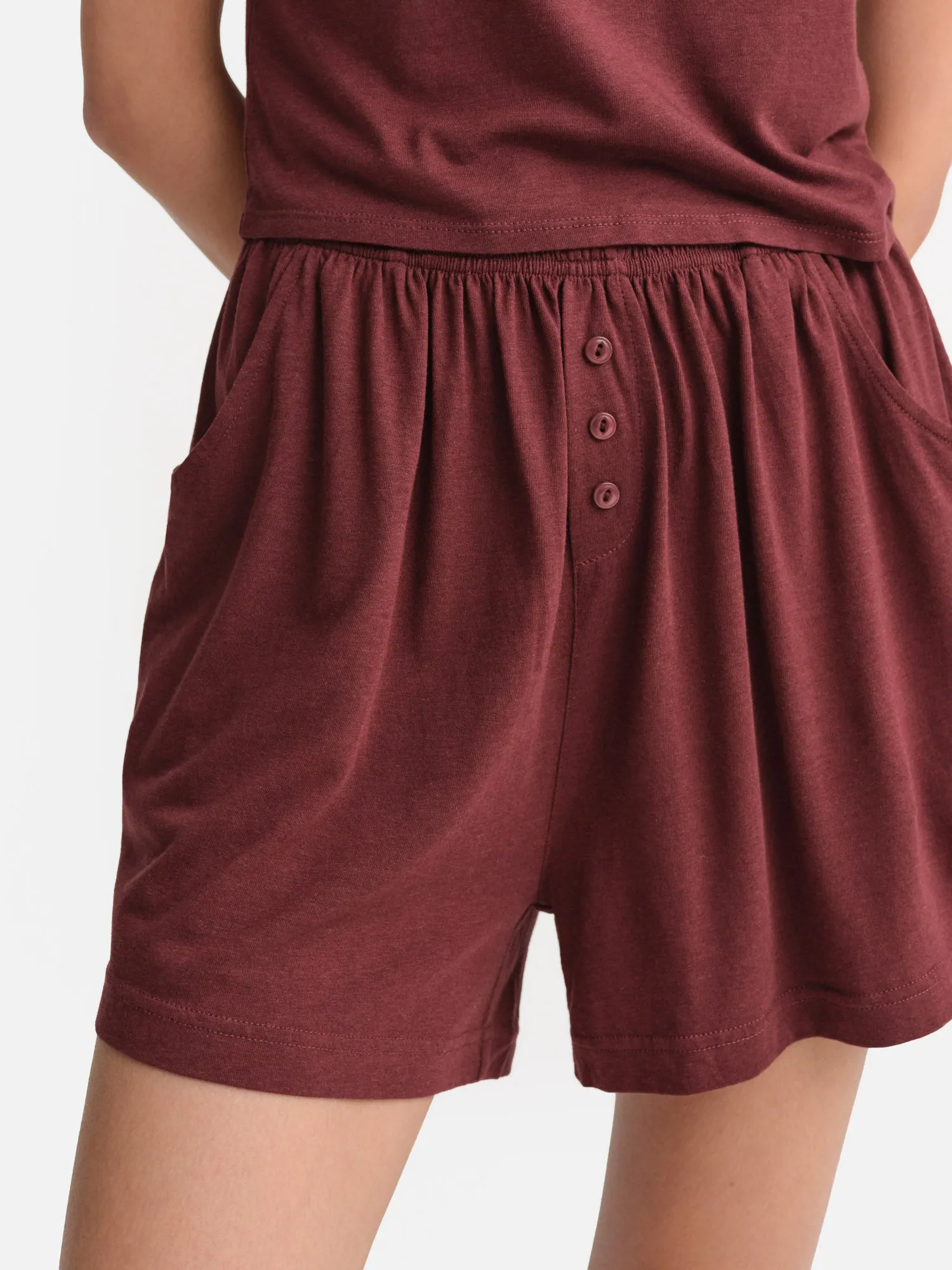 Tencel Sleep Boxer Short sold by MATE the Label product image thumbnail 3
