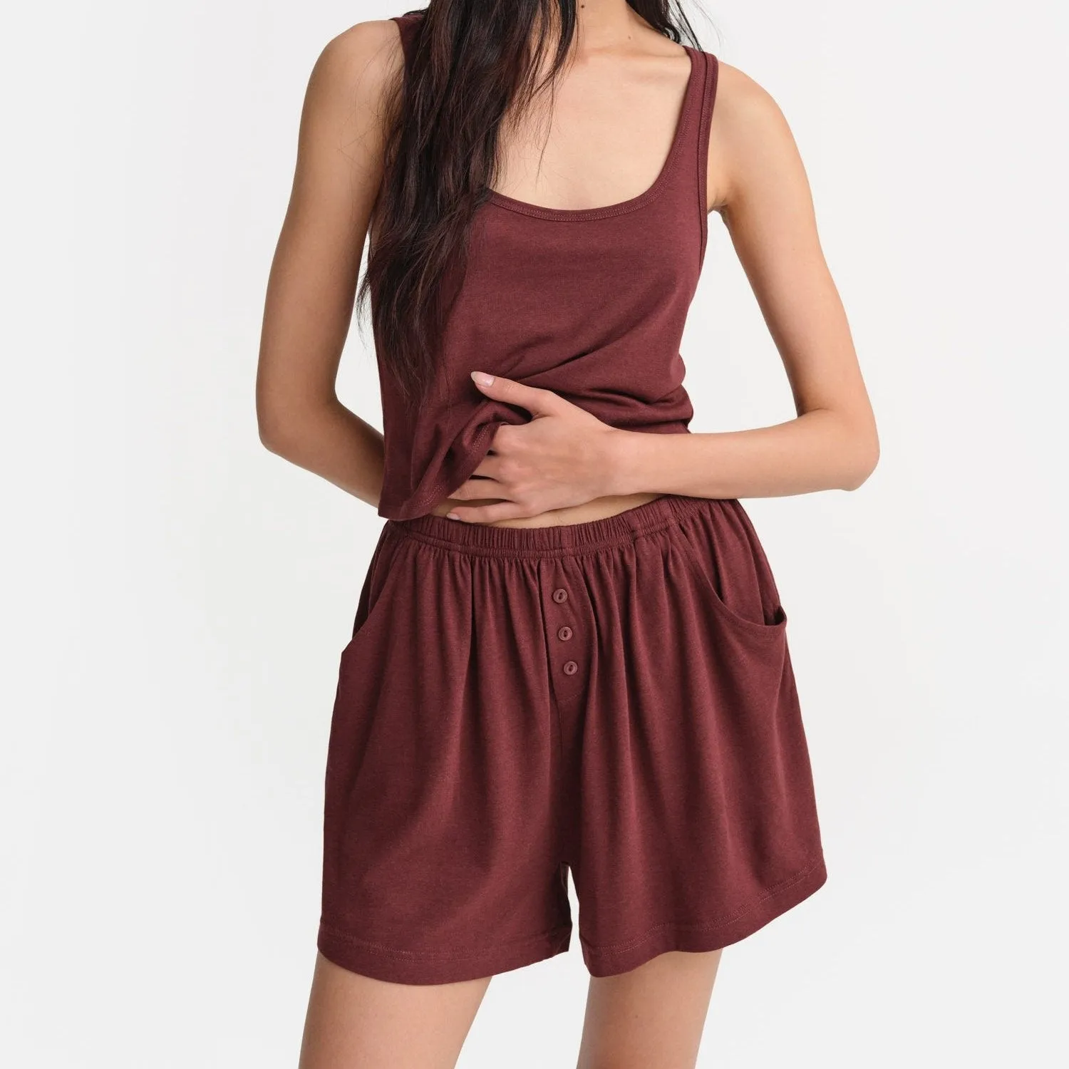 Tencel Sleep Boxer Short sold by MATE the Label