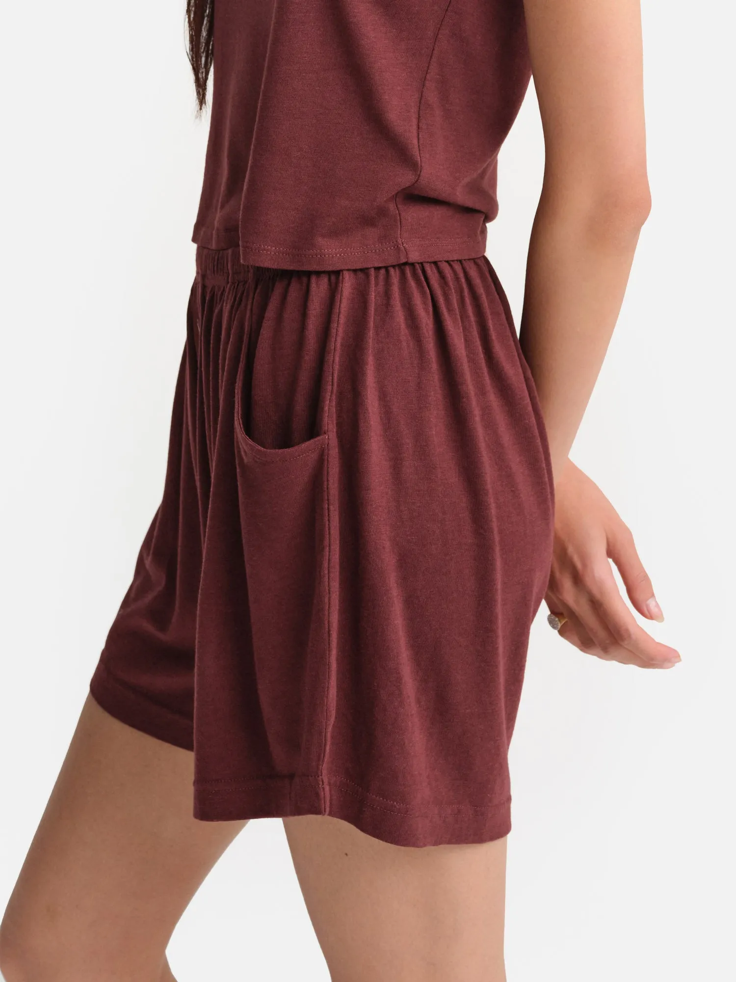 Tencel Sleep Boxer Short sold by MATE the Label product image thumbnail 4