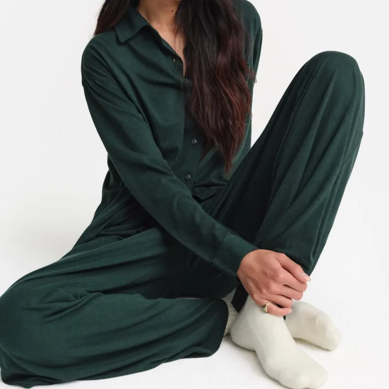 Tencel Sleep Wide Leg Pant sold by MATE the Label