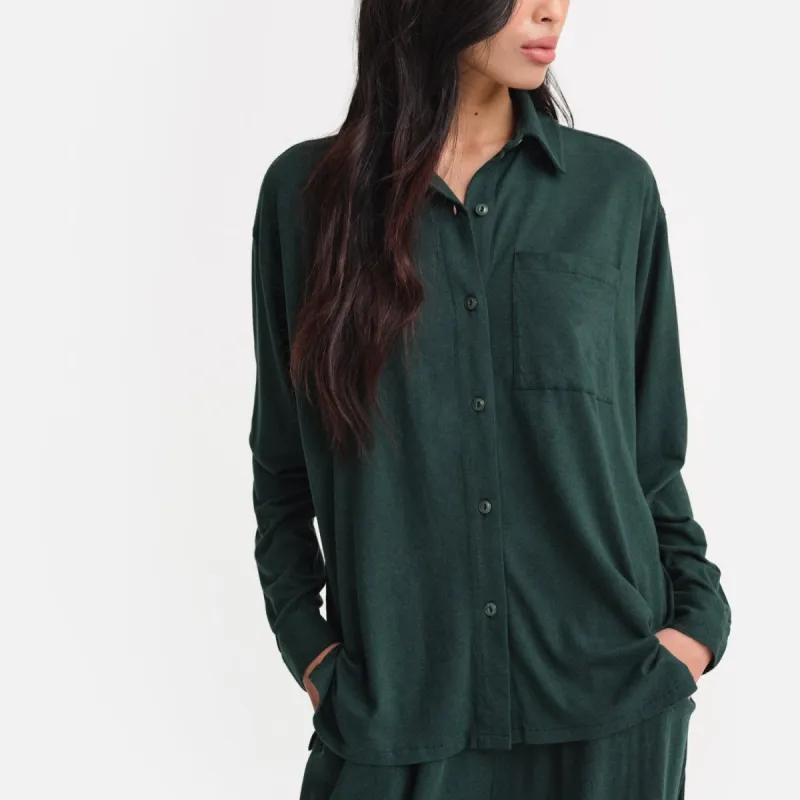 Tencel Sleep Button Down sold by MATE the Label