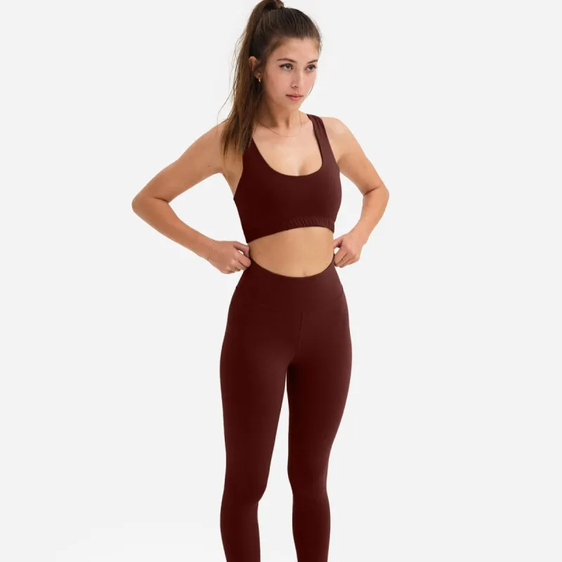 Organic Stretch Sports Bra sold by MATE the Label