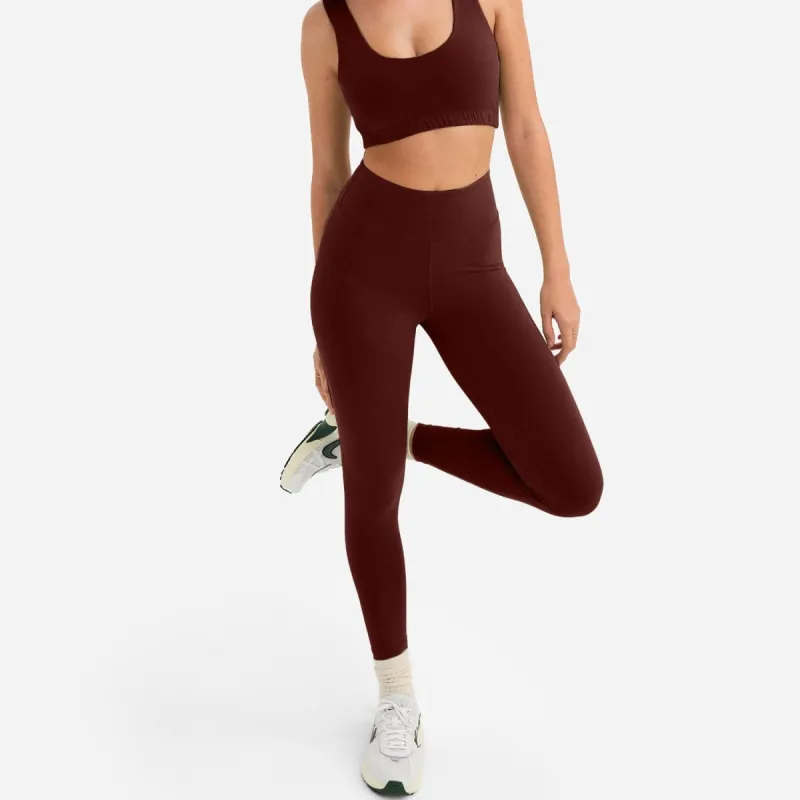Organic Stretch Midi Legging sold by MATE the Label