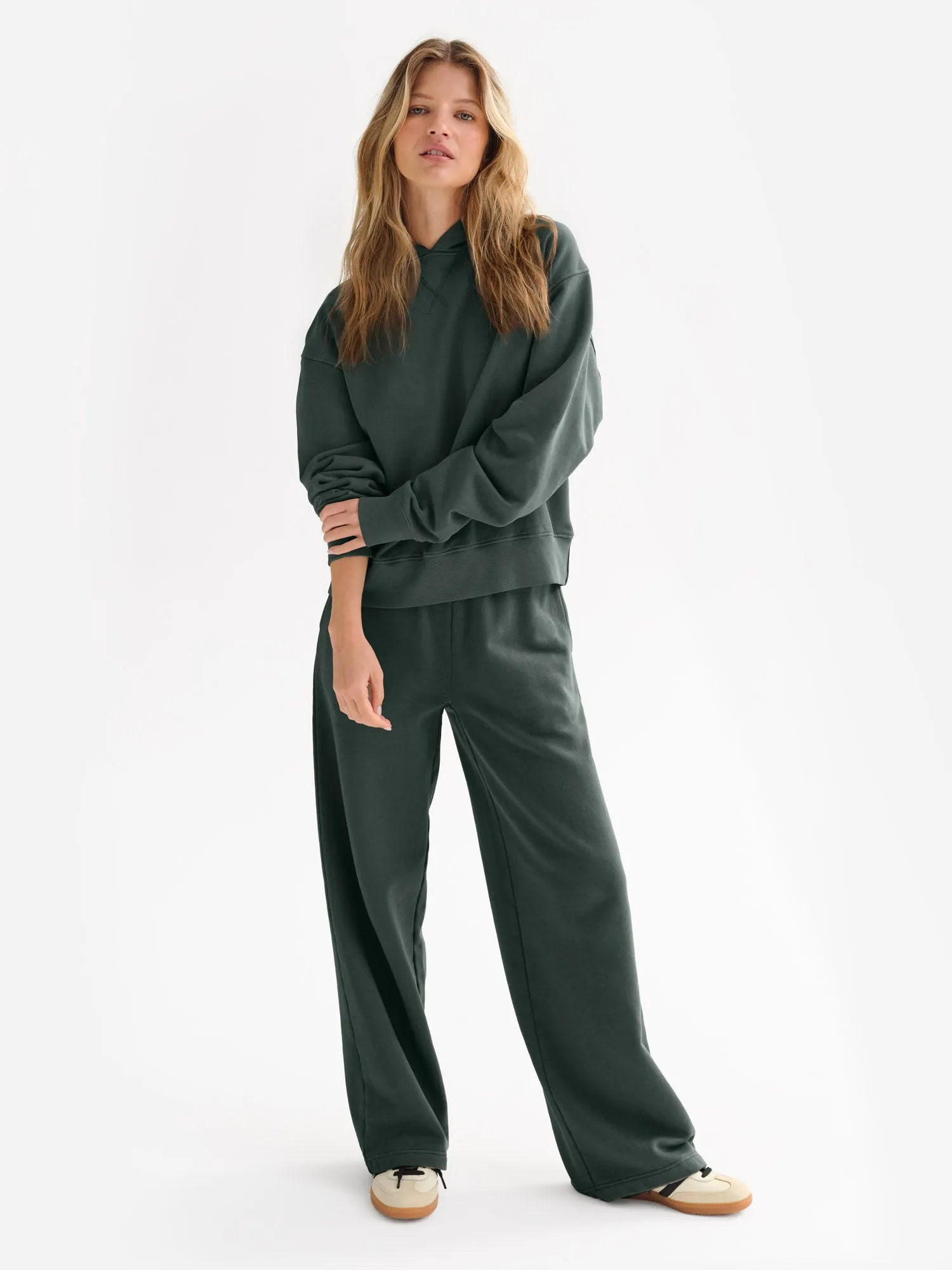 Organic Fleece Relaxed Hoodie sold by MATE the Label product image thumbnail 2