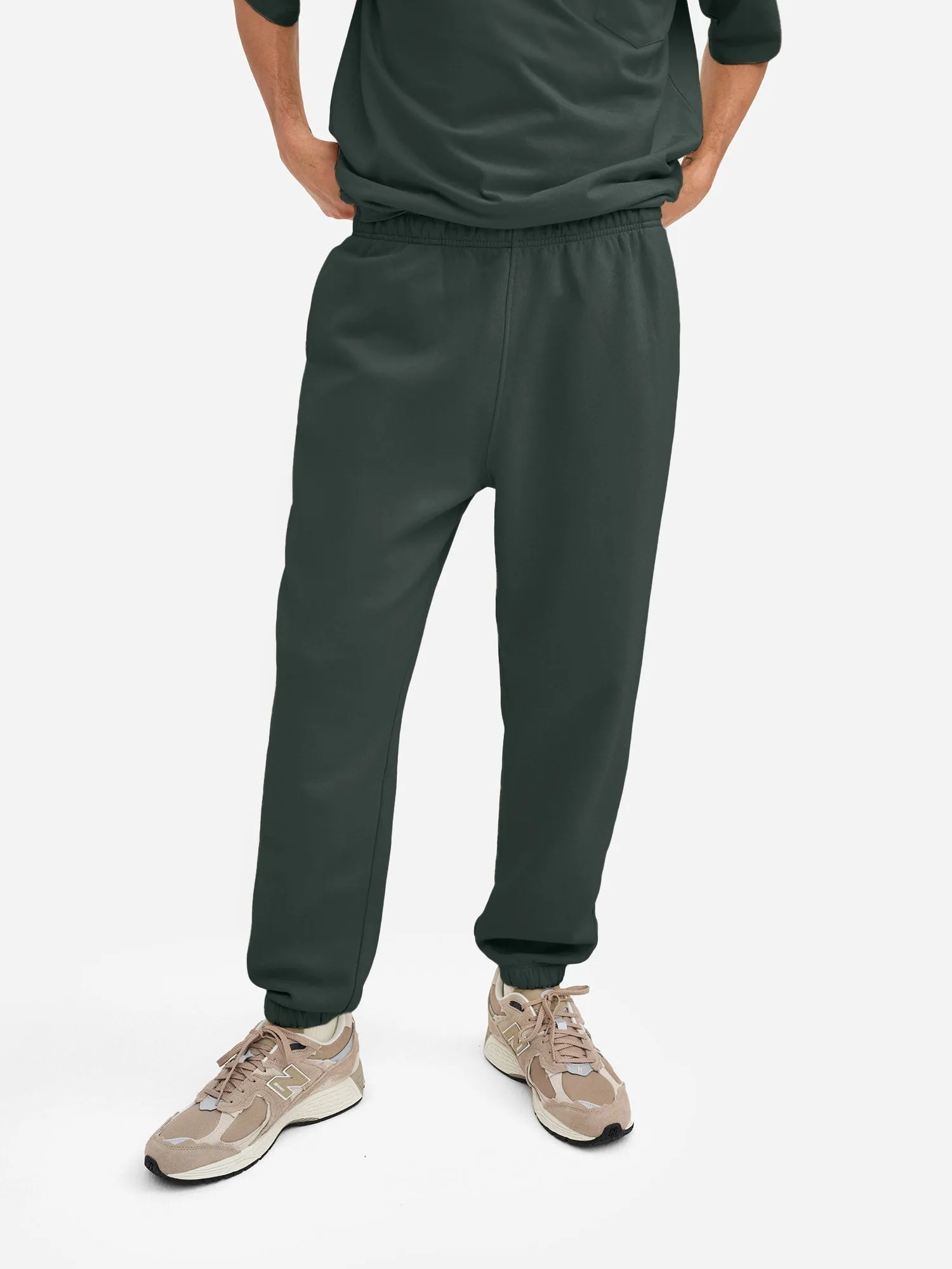 Men's Organic Fleece Relaxed Sweatpant sold by MATE the Label product image thumbnail 3