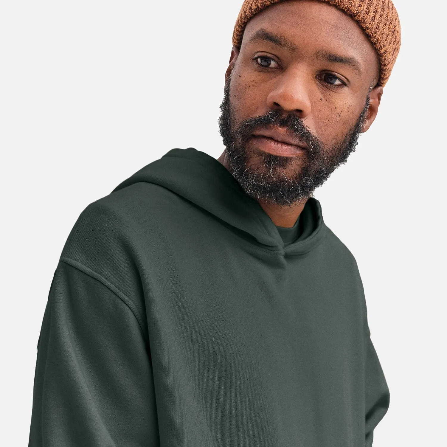 Men's Organic Fleece Hoodie sold by MATE the Label