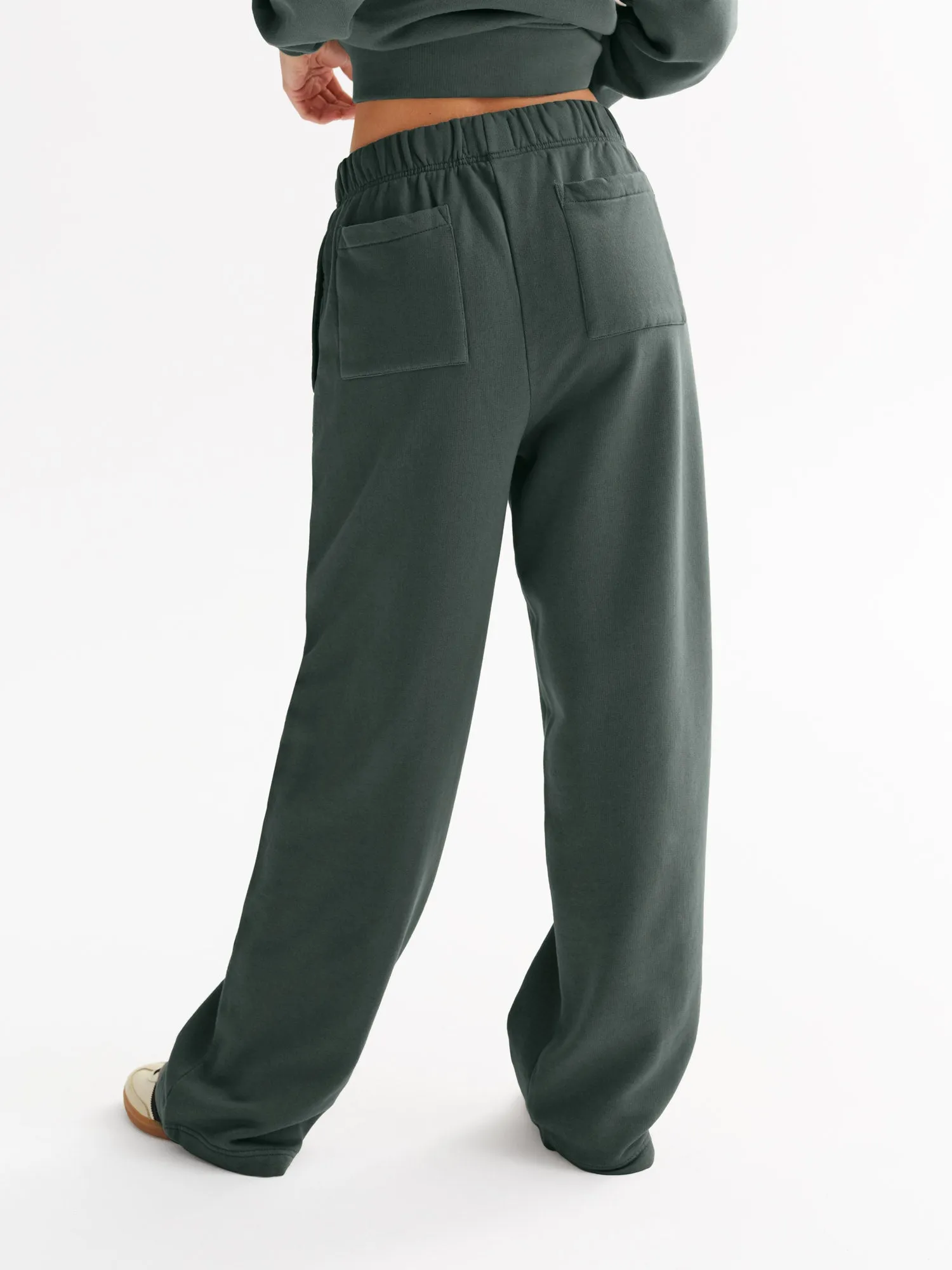Organic Fleece Straight Leg Sweatpant sold by MATE the Label product image thumbnail 5