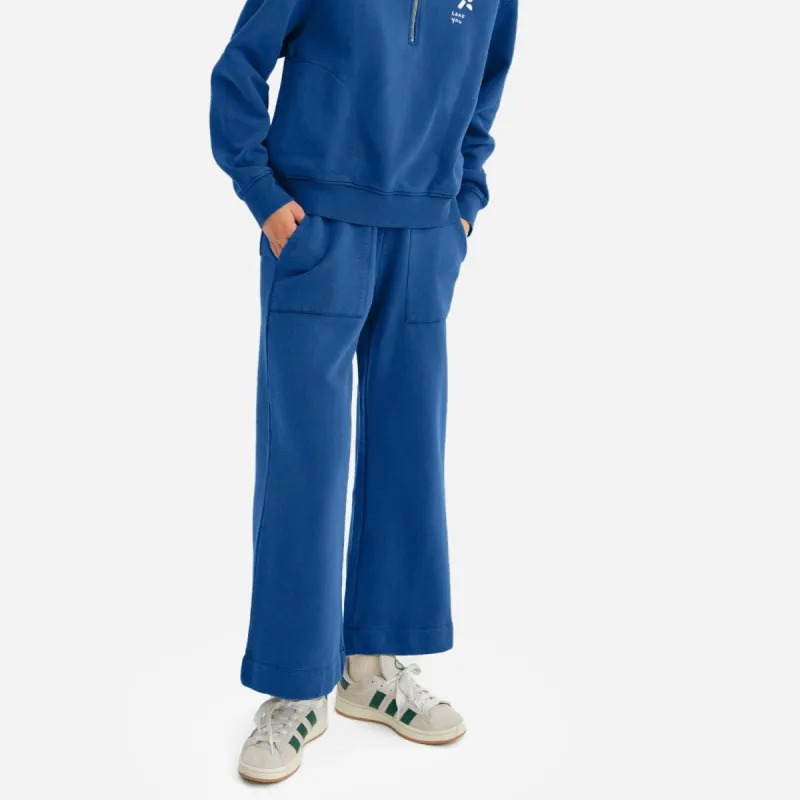 Organic Fleece Wide Leg Pant sold by MATE the Label