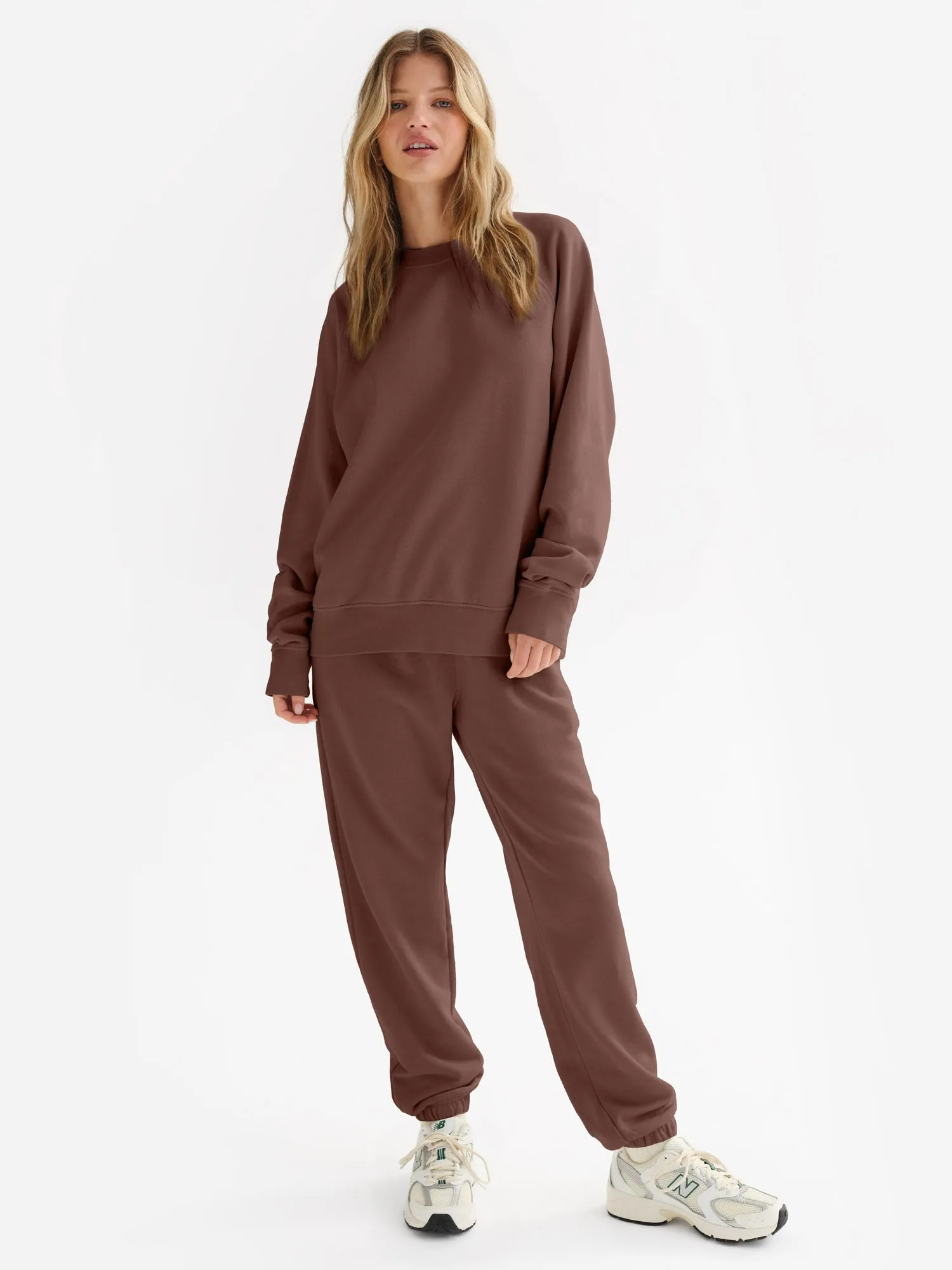 Organic Fleece Raglan Sweatshirt sold by MATE the Label product image thumbnail 4