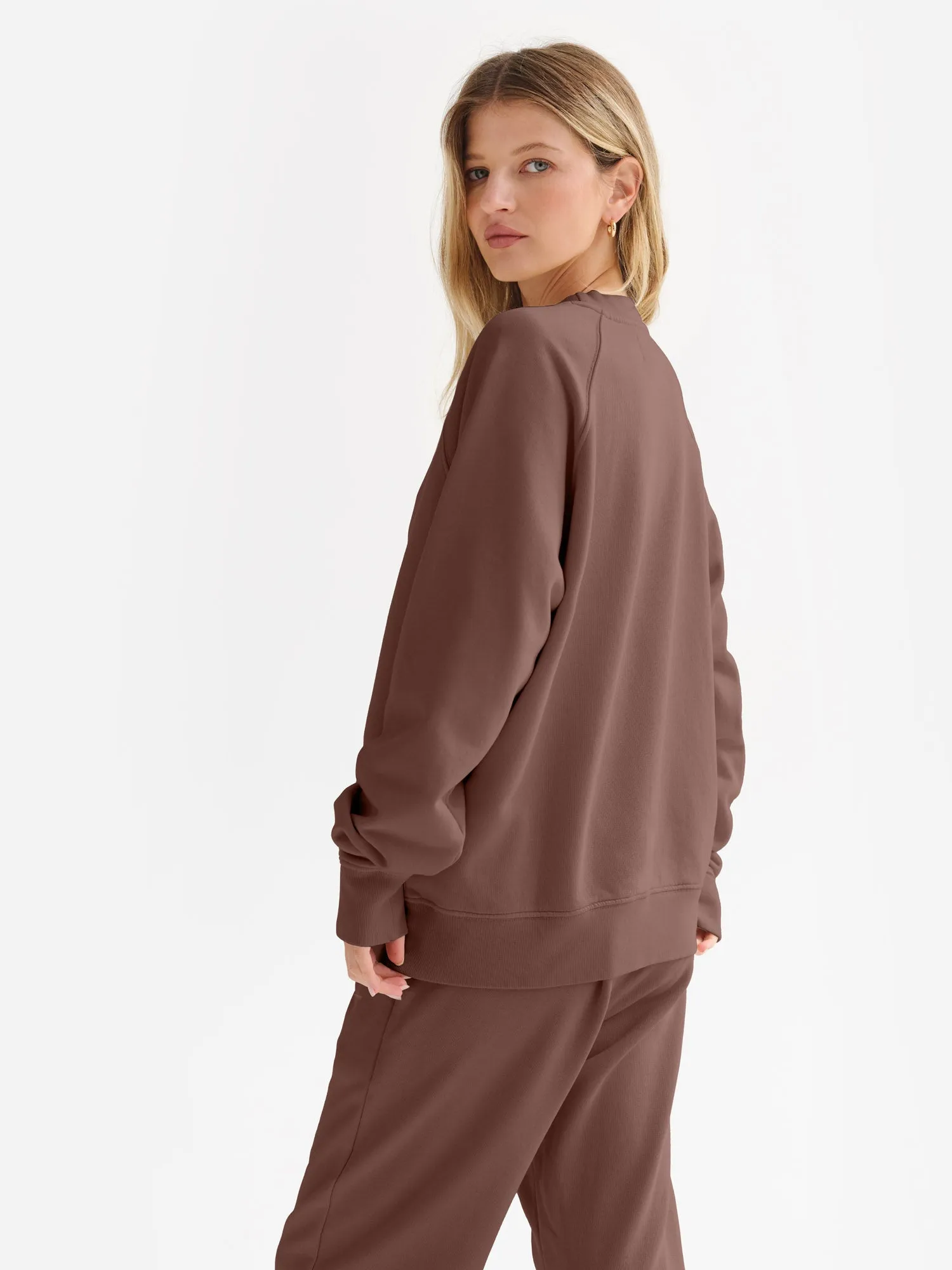 Organic Fleece Raglan Sweatshirt sold by MATE the Label product image thumbnail 5