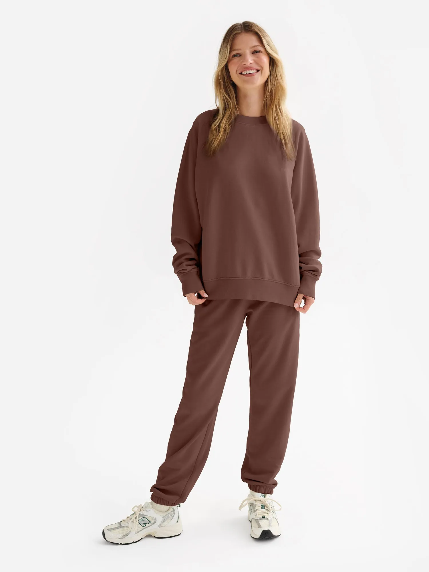 Organic Fleece Raglan Sweatshirt sold by MATE the Label product image thumbnail 2