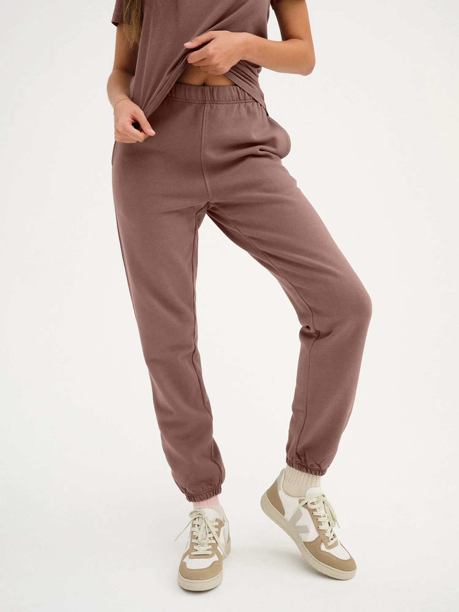 Organic Fleece Relaxed Pocket Sweatpant sold by MATE the Label product image thumbnail 3