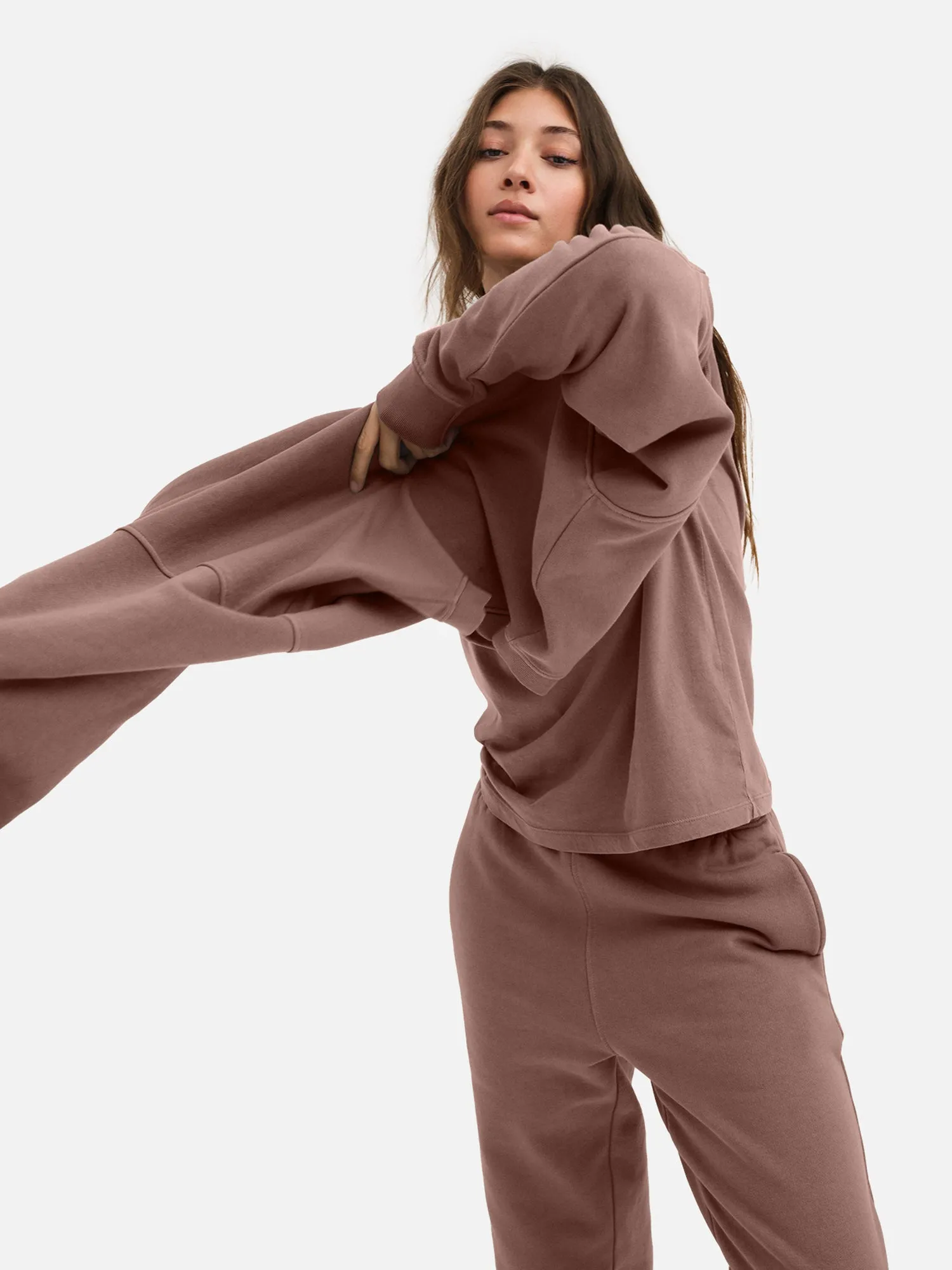 Organic Fleece Relaxed Pocket Sweatpant sold by MATE the Label product image thumbnail 2