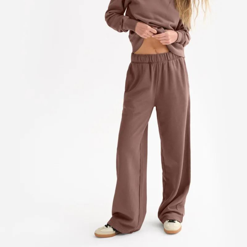 Organic Fleece Straight Leg Sweatpant sold by MATE the Label