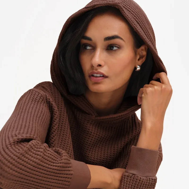 Organic Waffle Relaxed Hoodie sold by MATE the Label