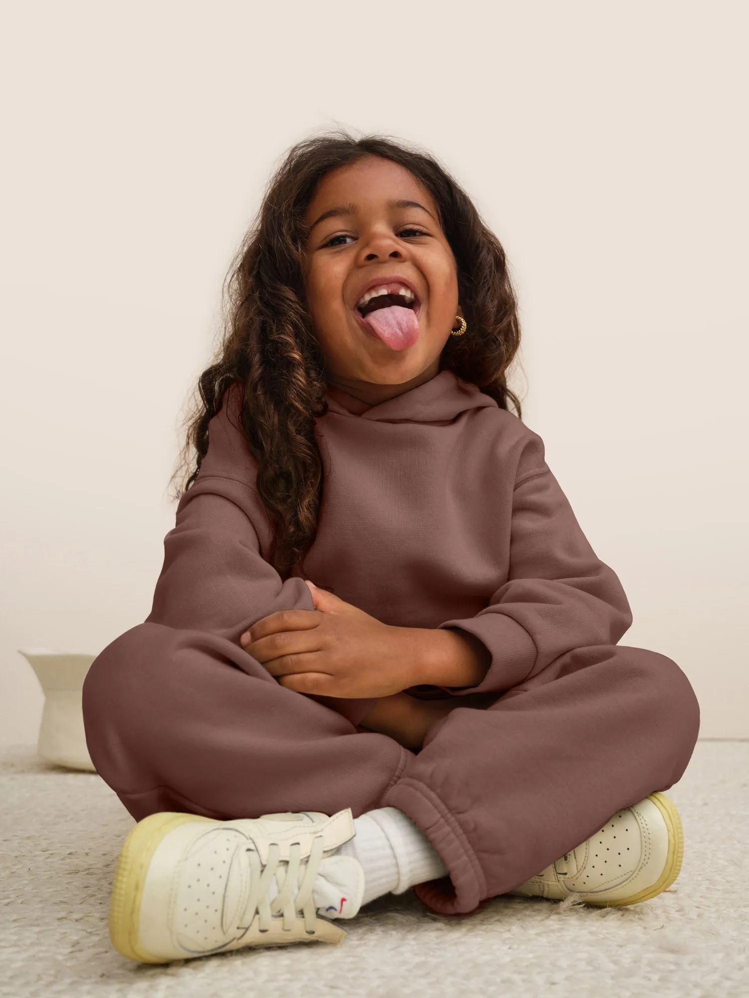 Mini Organic Fleece Hoodie sold by MATE the Label product image thumbnail 3