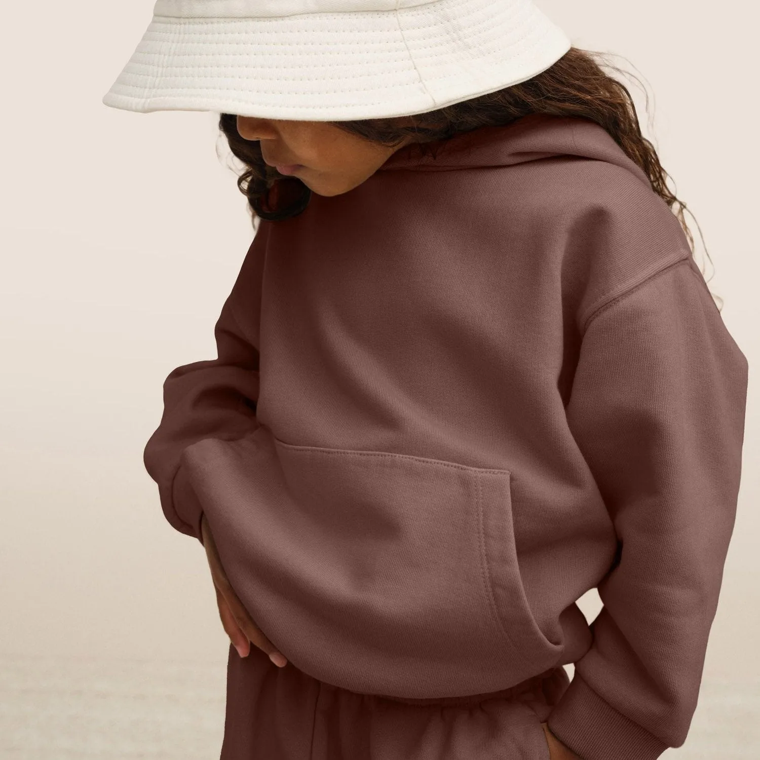 Mini Organic Fleece Hoodie sold by MATE the Label