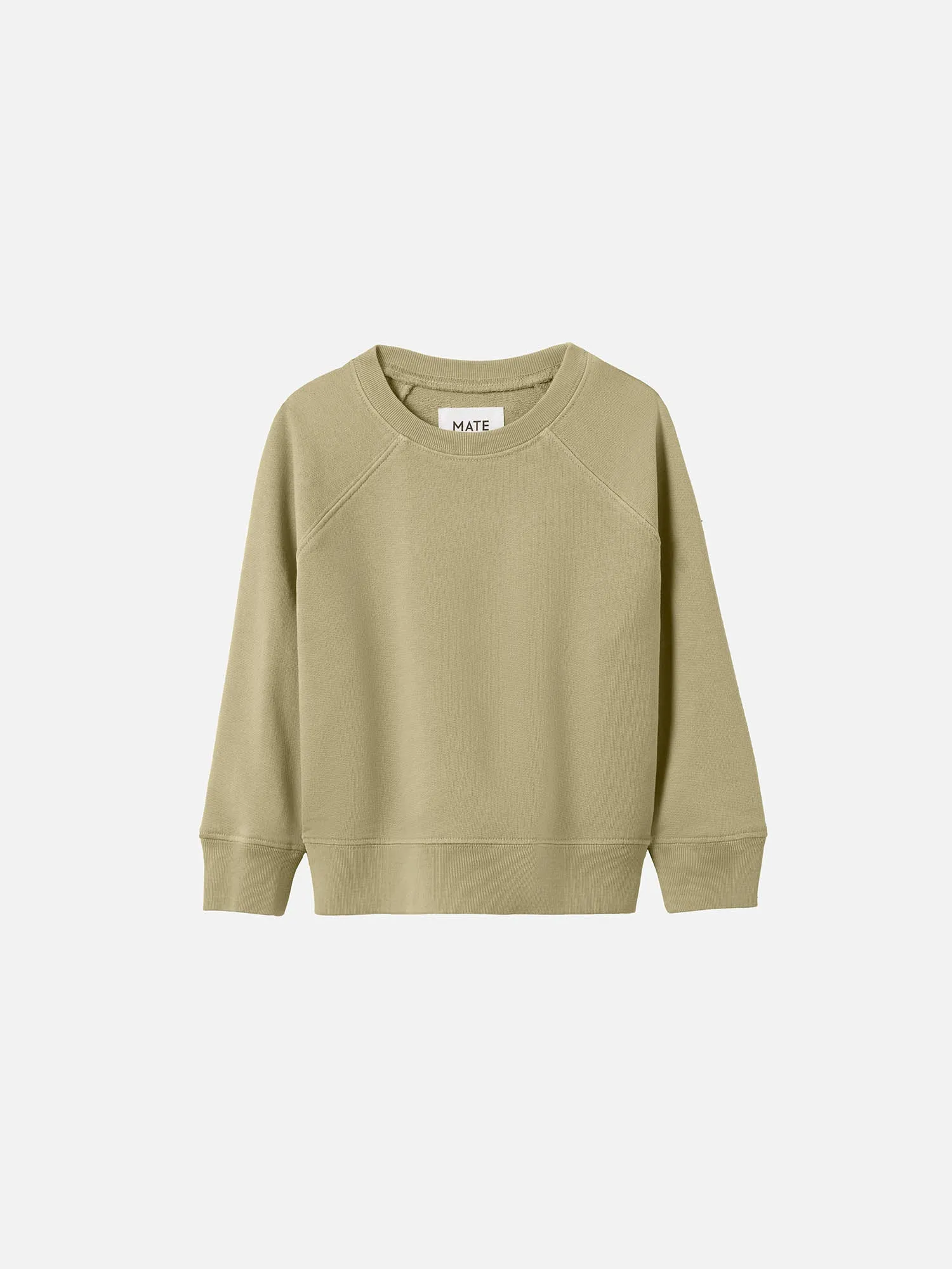 Mini Organic Lightweight Terry Raglan Sweatshirt sold by MATE the Label product image thumbnail 3