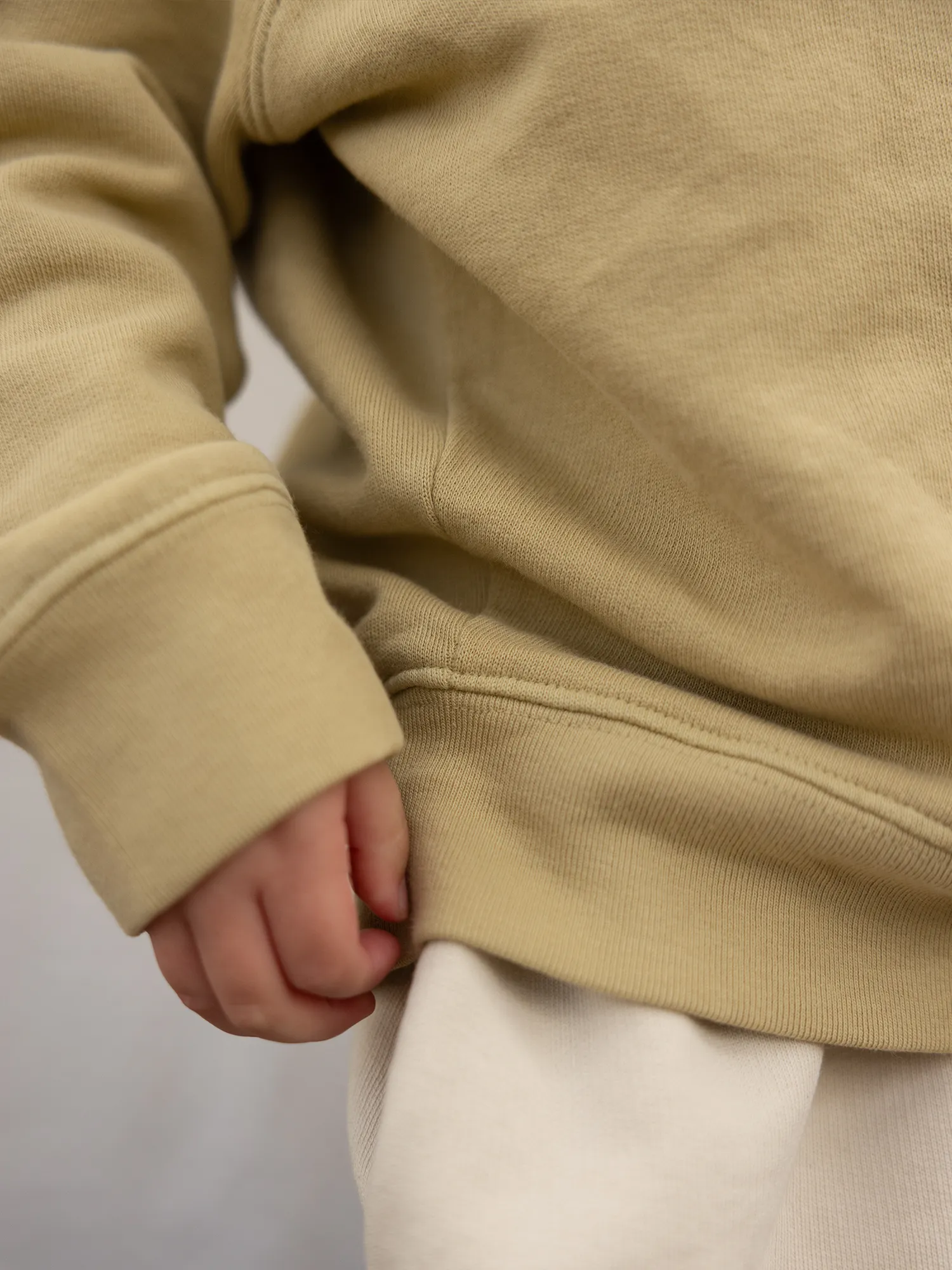 Mini Organic Lightweight Terry Raglan Sweatshirt sold by MATE the Label product image thumbnail 5