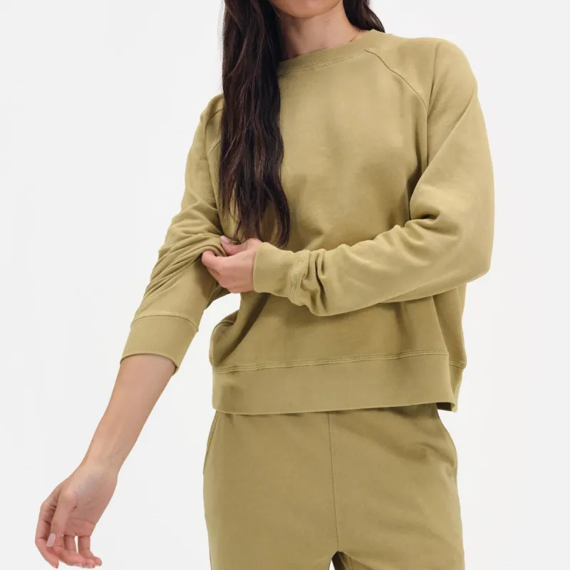 Organic Lightweight Terry Raglan Sweatshirt sold by MATE the Label